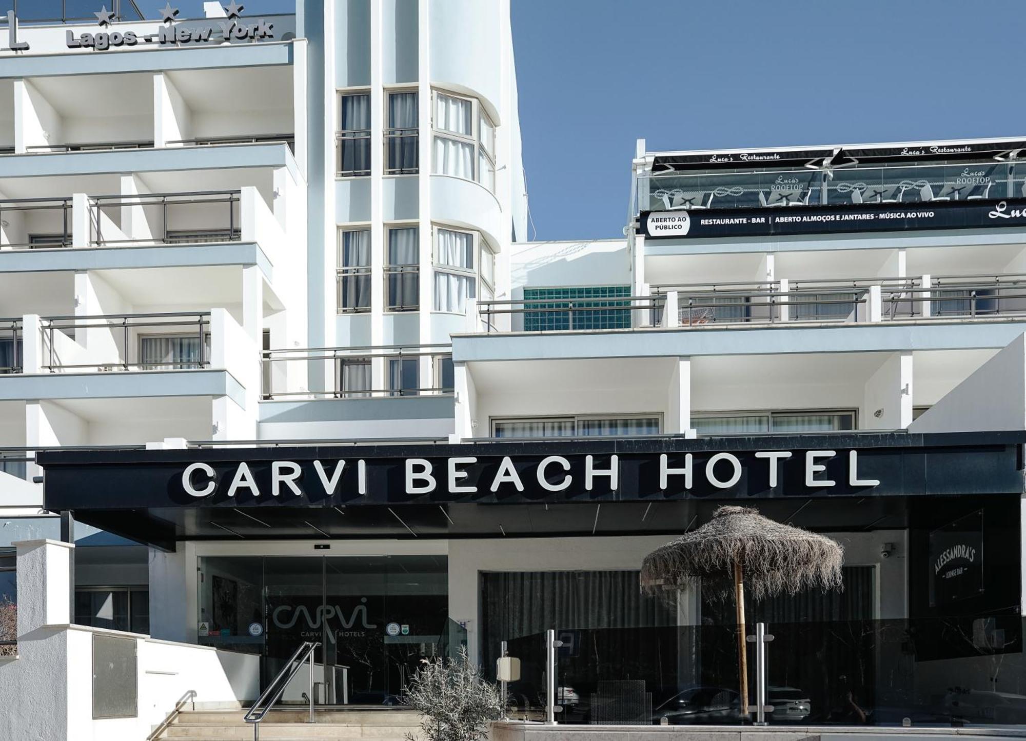 Carvi Beach Hotel Lagos Eksteriør bilde